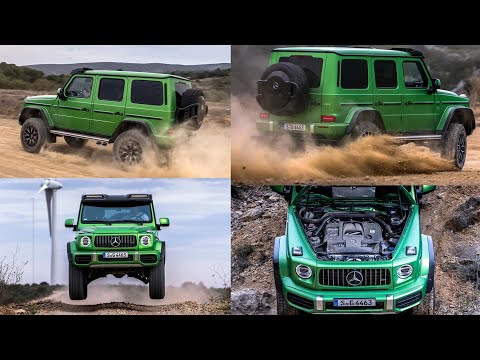 New Mercedes AMG G 63 4x4² 2023 Review
