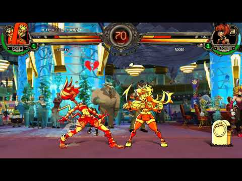 Cootsy (Squigly, Double) Vs Apollo (Valentine, Ms. Fortune) - Skullgirls (31-08-2017)