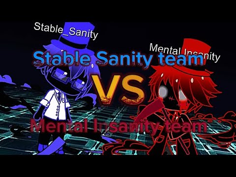 | Gacha club | singing battle | my oc's | Stable Sanity vs Mental Insanity | part 1/2