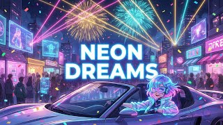 Download lagu Neon Dreams Eurobeat & EDM Mix | Uplifting Festival Music for Night Drive & Gaming mp3