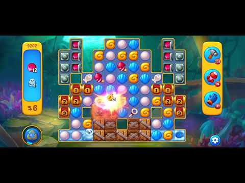 Fishdom level 9202 no boosters フィッシュダム