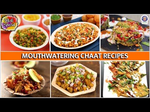 6 Best Chaat Recipes | Mouth Watering Street Food | Holi Special Snacks Recipes | Rajshri Food