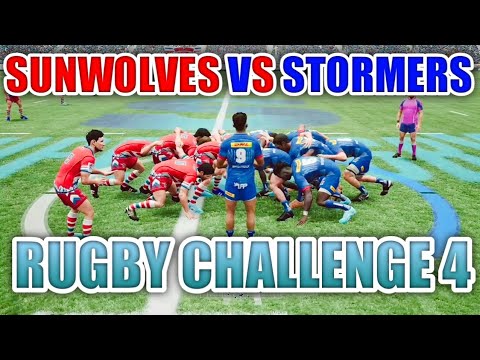 RUGBY CHALLENGE 4 - SUNWOLVES vs STORMERS | Round 14 | A