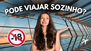 Menor de Idade Pode Viajar de Avião Sozinho?