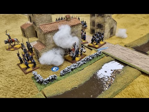 Clash at the Arajuez River A fictional Peninsular War battle report - YouTube