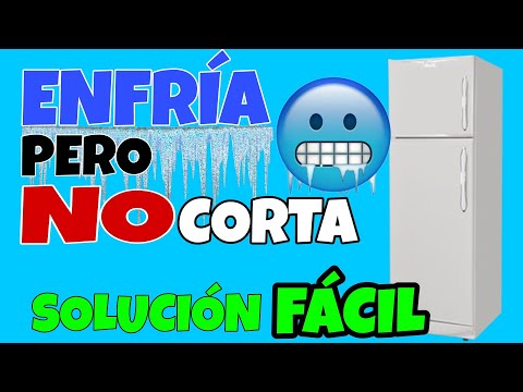 ✅MI HELADERA ENFRIA MUCHO PERO NO CORTA SOLUCION ✅ Cómo cambiar un AUTOMATICO de HELADERA-NEVERA