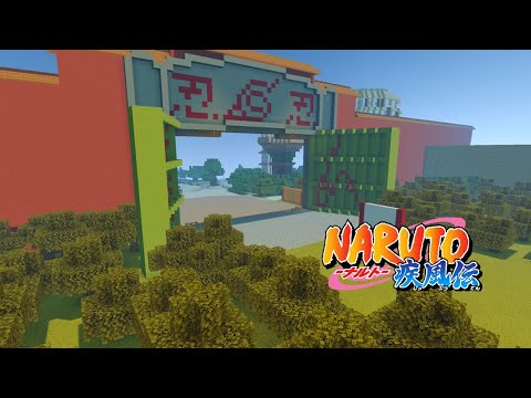 Minecraft - NARUTO Hidden Leaf Village "Konohagakure"