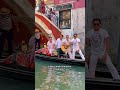 Famous singers in Venice Italy on a gondola! #venice #singers #travel #italy #veniceitaly #gondola