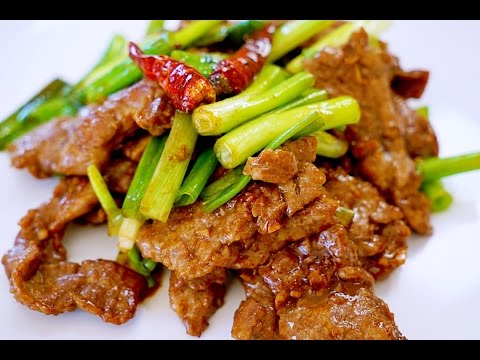 How to Cook Authentic Mongolian Beef, CiCi Li - Asian Home Cooking Recipes