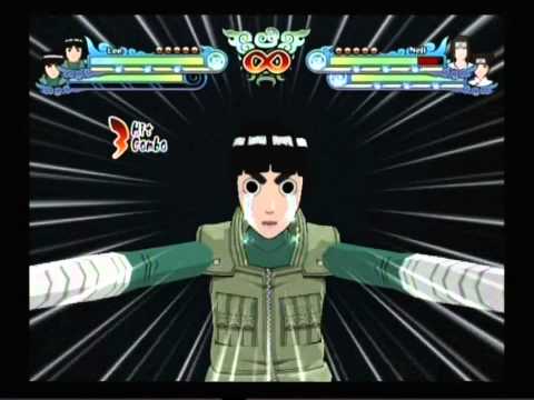 Naruto Shippuden Clash of Ninja Revolution 3 - Lee & Guy