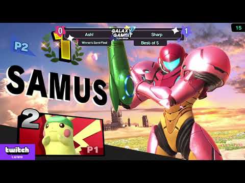 GGxC 5 - Sharp (Samus) Vs. Ash! (Pikachu) - Top 8: Winners Semi-Final