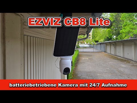 EZVIZ CB8 Lite review: 2K surveillance camera with AOV, battery, solar panel, night vision & AI t...