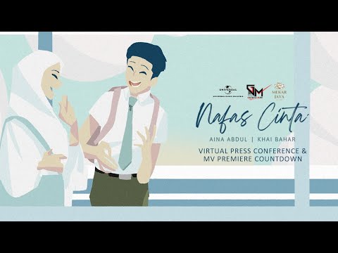 Khai Bahar, Aina Abdul – ‘Nafas Cinta’ Music Video Premiere Countdown