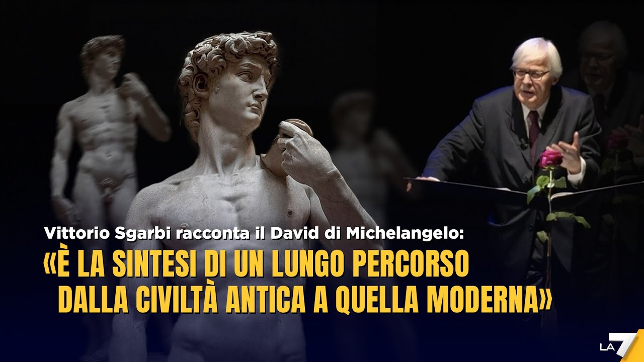 Vittorio Sgarbi racconta il David di Michelangelo: "È la sintesi di un lungo percorso..."