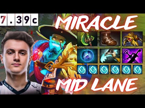 MIRACLE’S STORM SPIRIT – MID LANE | Dota 2 7.39c