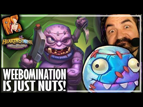 PATCHWERK’S BUDDY IS SO CRAZY! - Hearthstone Battlegrounds