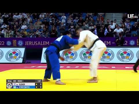 Masters 2022. 66 kg. R1. FLICKER Tal (ISR) - KYRGYZBAYEV Gusman (KAZ)