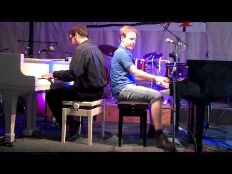 Balazs Daniel & Lasse Jensen at the UK Boogie Woogie Festival in 2013