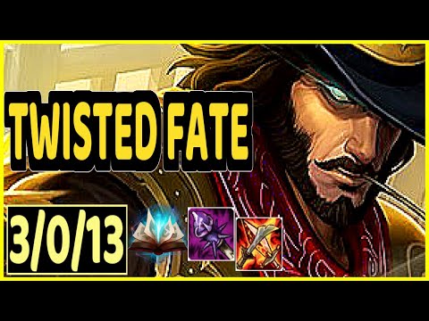 DOPA (APDO) (TWISTED FATE) - 3/0/13 KDA GAMEPLAY - KR Ranked DIAMOND
