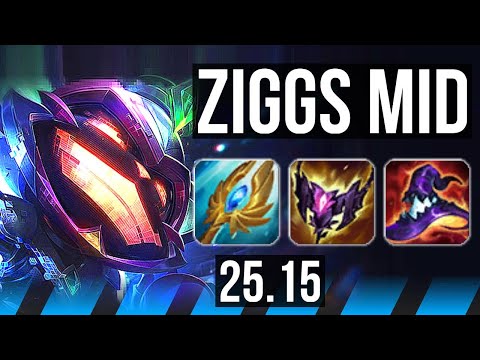 ZIGGS vs IRELIA (MID) | EUW Grandmaster | 25.15