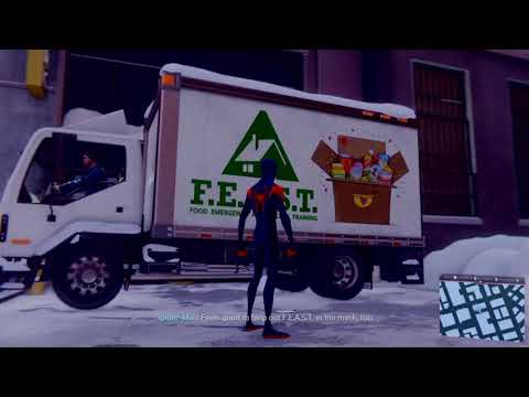 Marvel's Spider Man  Miles Morales SIDE MISSION DELIVERY MAN PS4