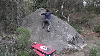 Video thumbnail: La Sipia (sense mans). 6a+. Salvanebleau