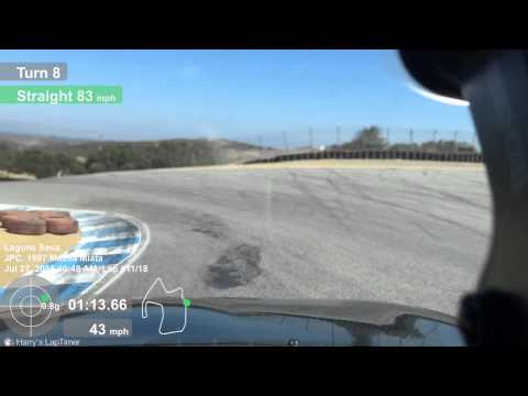 Laguna Seca Miata lap 1:50.78 7/27/2015
