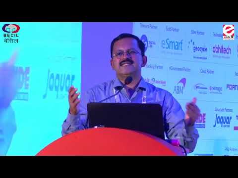 Mr. George Kuruvilla, CMD, BECIL at Smart City Summit - Lucknow.