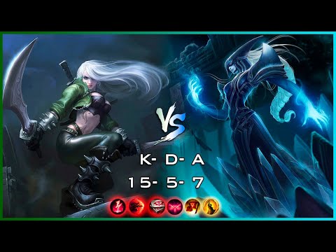 OTP Akali Katarina Vs Lissandra Rank Flex Season 9