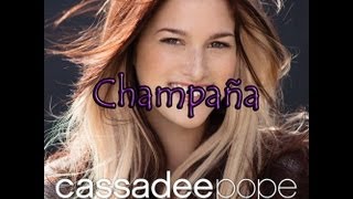 Champagne - Cassadee Pope (Subtitulado al Español)