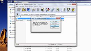 How to extract .001 files using just winrar