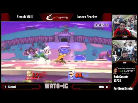 WATO-IG: Smash Wii U Singles - Speed [Fox] vs XMG [Luigi]