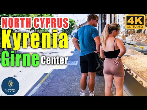 North Cyprus Walking Tour 4K | Girne (Kyrenia) City Center