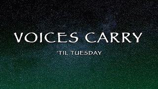 &#39;Til Tuesday - Voices Carry (Lyrics)