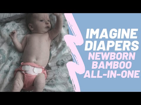 Imagine Cloth Diapers | Newborn Bamboo All-In-One Review