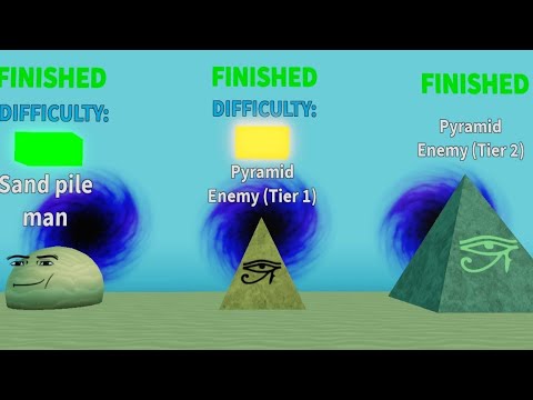 Beating Sand Pile Man And Pyramid Enemy (Tier 1) And Pyramid Enemy (Tier 2 ) In God Verse Chaos