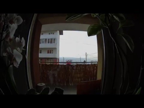 Apartment window time lapse, Cluj-Napoca