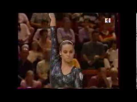Adrienn NYESTE (HUN) beam - 2000 Europeans Paris AA