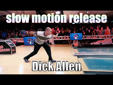 Dick Allen slow motion release - PBA Bowling