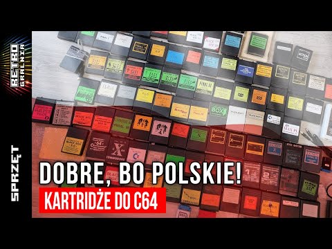 ⚙️ Nie tylko BLACK BOX, czyli kartridże do C64 opracowane w Polsce