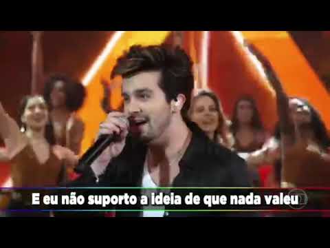 Quando a bad bater - Luan Santana no Domingão do Faustão (25/08/2019)