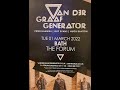 Van Der Graaf Generator - Childlike Faith in Childhood's End,  Bath Forum 1st March 2022