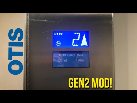Epic! 2015 Otis Gen2 MOD Traction Elevators (originally Prelexan!) @ Boulogne-sur-Mer, FR