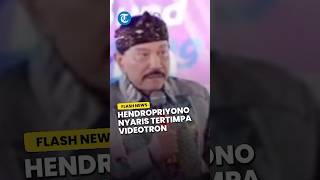 Detik-Detik Mantan Kepala BIN Hendropriyono Nyaris Tertimpa Videotron saat Pidato di Cijantung