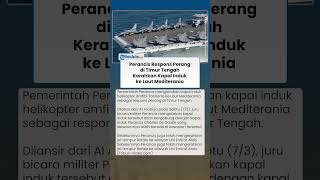 TIMUR TENGAH MEMANAS! Perancis Turunkan Armada Perang ke Laut Mediterania