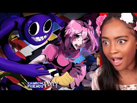 Rainbow Friends VS Poppy Playtime EPIC FIGHT (Anime Edition) EP2