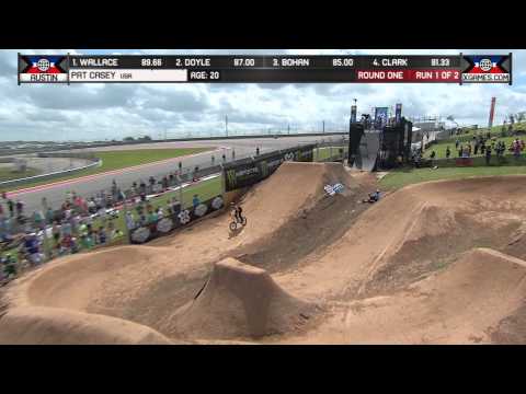 Pat Casey Qualifies First in BMX Dirt