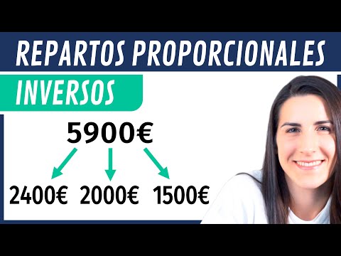 Repartos INVERSAMENTE Proporcionales ✅ Proporcionalidad