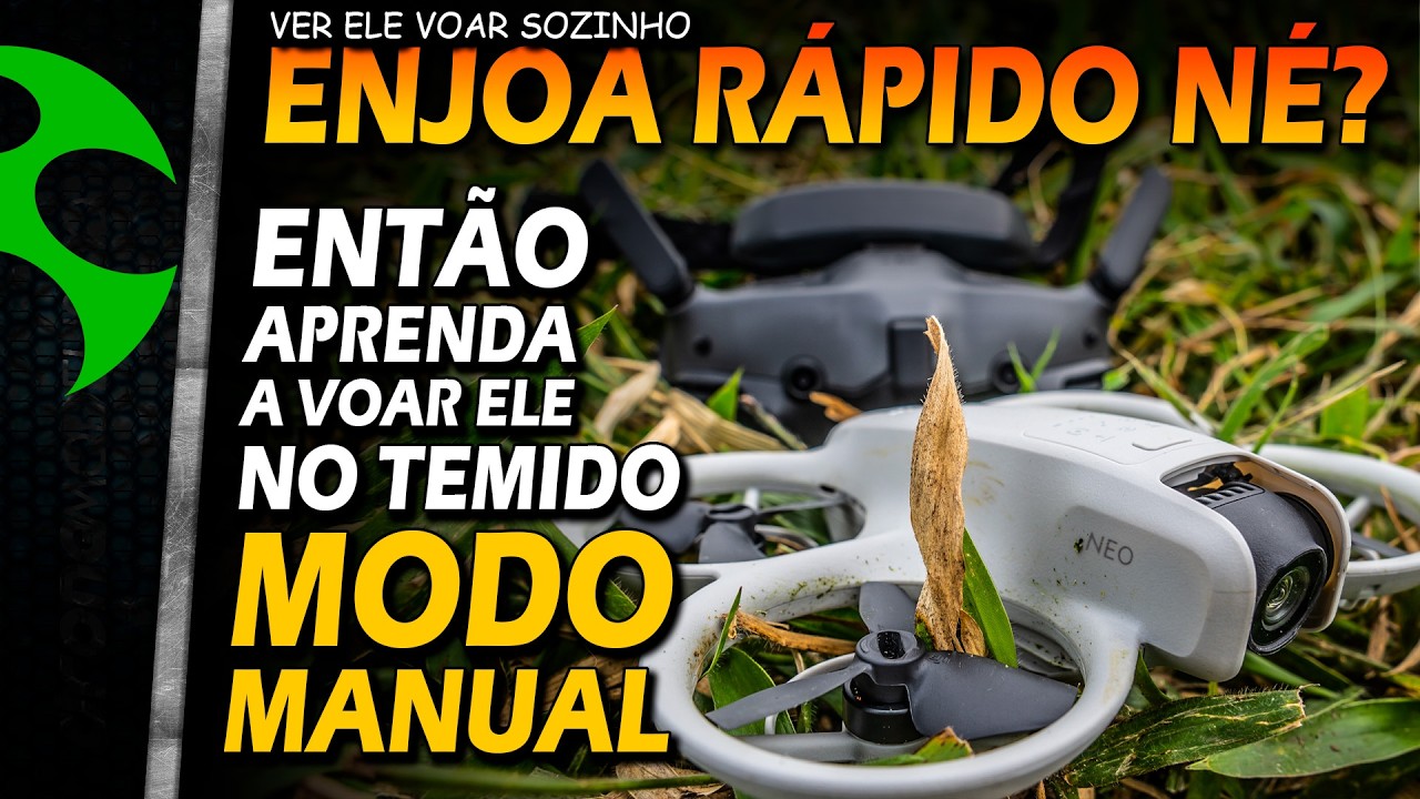 Como voar o DJI NEO em Modo Manual (Acro)