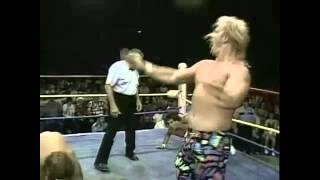 Chris Von Erich & Chris Adams vs Steve Austin & Percy Pringle III